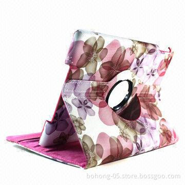 Floral Grain Rotating Leather Case, Various Designs Available, Can Order for All Hot-selling Tablet